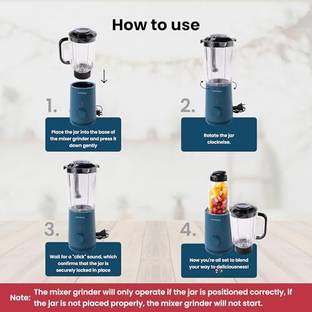 The Better Home Blender 800 W Juicer Mixer Grinder