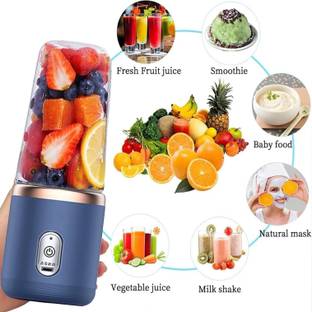 Party Fun Electric Fruit Juicer l USB Rechargable 2000 mAh Battery l Powerful Motor 25 W Juicer