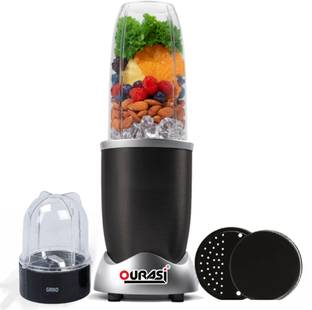 OURASI Black-Silver, Power Consumption : W - 500, Total Jars : 02 500 W Mixer Blender