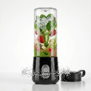 blendjet Mini Portable Blender 420ml, USB-C Rechargeable Personal Size Smoothie Mixer 150 W Juicer Mix...