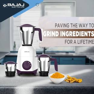 BAJAJ Ninja Series 500 W Mixer Grinder