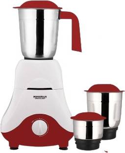 MAHARAJA WHITELINE Novello X2 | Powerful 20,000 RPM Motor | 3 Speed Control 500 W Mixer Grinder