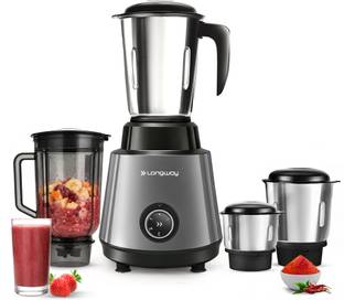 Longway Powerful Motor for Grinding, Mixing, Juicing Up to 750 W Juicer Mixer Grinder