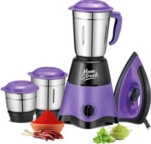 Moonstruck Star Purple 3 Jar Iron 750 W Mixer Grinder