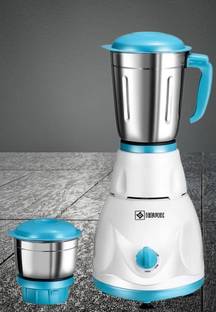 Havok 750 Watt Juicer Mixer Grinder Blue & White with 2 Jars 750 W Juicer Mixer Grinder