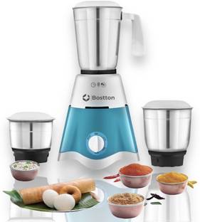 Bostton Double Copper Layered 100% Powerful Motor, 2 Year Warranty 750 W Mixer Grinder