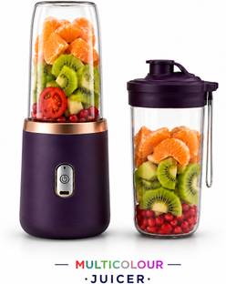 NutriPro Portable Blender Juicer Mixer for Shakes,Smoothies And Juices ice etc USB-C Port 25 W Juicer ...