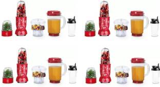 WONDERCHEF Nutri Pack of 4 500 W Juicer Mixer Grinder
