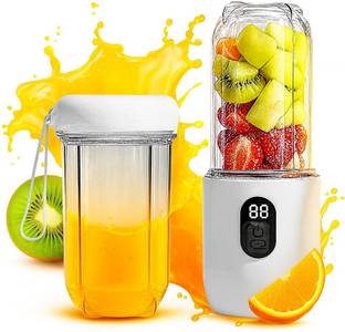SUPERSTUD 6 Blade Blender | 1800mAh Battery Type-C Charging Portable Juicer 230 W Juicer Mixer Grinder