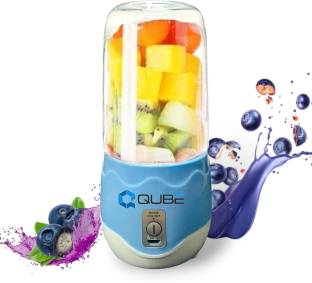 QUBE Lifestyle Capsule Juice Blender | For Smoothie, Milk Shake, Fresh Juice USB Rechargeable 220 Juic...