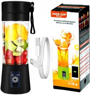 BRTION Electric Bottle Blender for Making Juice,Shake,Travel Juicer for Fruits 200 W Juicer Mixer Grin...