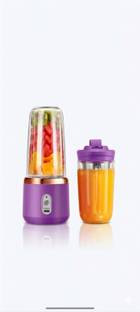 MAHNOOR ENTERPRISES Portable Electric USB Rechargeable Juicer Mixer for Smoothies, Shakes & Juices 230...