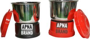 Apna Brand Red Dhakkan 1000 W Mixer Grinder