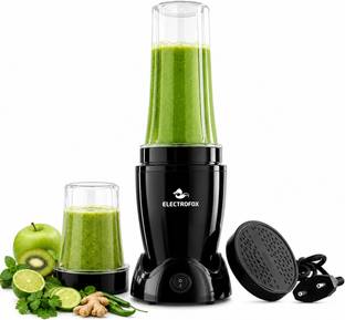 Electrofox Black Nutri 2 Jar 750 W Juicer Mixer Grinder