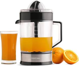 InstaCuppa Electric Citrus Juicer | 40W Copper Motor | Dual Cones for Small & Large Fruits 220 W Juicer