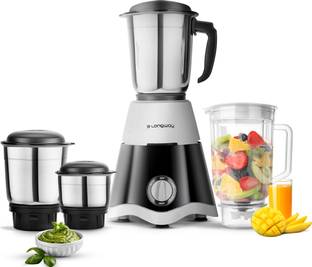 Longway Powerful Motor for Grinding, Mixing, Juicing Up to 750 W Juicer Mixer Grinder