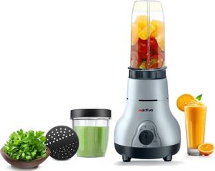 ACTIVA Easy Mix Nutri 2 Jar With Powerful Powerful Long Lasting Shock Proof Abs Body 500 W Juicer Mixe...