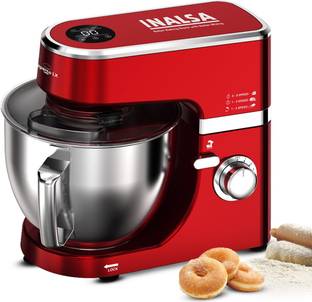 Inalsa Stand Mixer | 1300W | Esperto Lx Red 1300 W Juicer Mixer Grinder