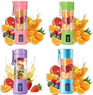 AURONIQ Portable Rechargeable Juicer Series 50 W Juicer Mixer Grinder