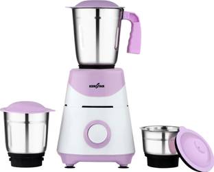 Kenstar NEXORA with 3 Multipurpose Jars | (1.2 L, 0.8 L, 0.4 L) 500 W Mixer Grinder