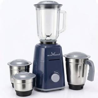 Blue eagle Mixer Grinder 750 watt Stainless Steel 4 jars Grey and blue Body 750 W Juicer Mixer Grinder