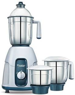 Prestige Stylo 750 750 W Mixer Grinder (3 Jars, Grey)