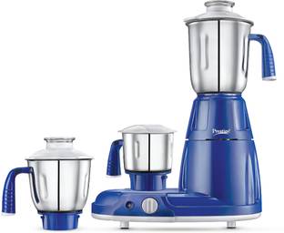 Prestige (Wet Jar-1500 ml, Dry Jar-1000 ml, Chutney Jar-300 ml) 750 W Mixer Grinder