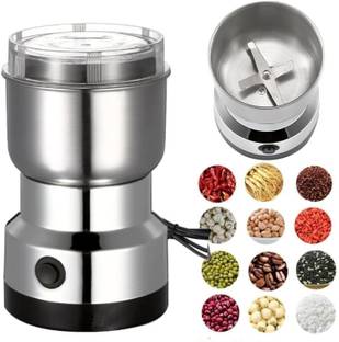 GOLKIFE Electric Grinder and Coffee Maker Household Electric Mixer Grinder 150 W Mixer Blender