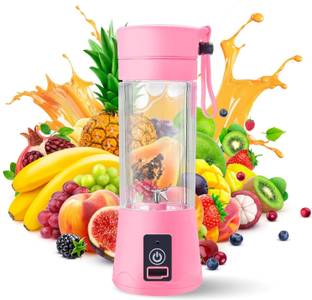 Udghosh Creation Hevy Electric Juicer Blender 380ml | USB Rechargeable Mini Juicer Mixer 220 W Juicer