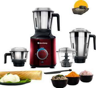 Atomberg with BLDC Motor, Slow Mode & Highest RPM Range 450 W Mixer Grinder