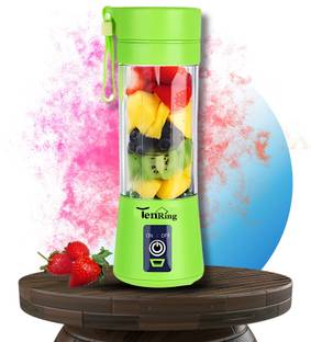 Tenring Portable USB Smoothie Blender | Cordless Rechargeable Juicer for Quick 150 W Mixer Blender