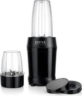 DIVYA Charlie, 2 Jar Nutri Blender | 500W Copper Motor Mixer | Grinder with Blending | 500 W Juicer Mi...