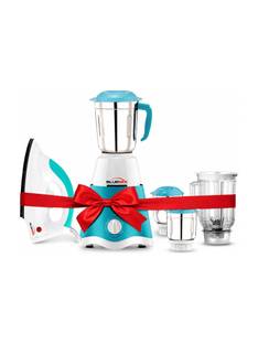 Bluemix Smart PLUS 750 W Mixer Grinder with Dry Iron Combo 750 W Juicer Mixer Grinder