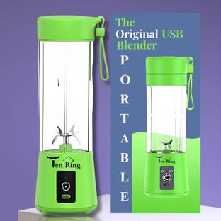 Tenring Portable, Rechargeable Personal Blender for Smoothies, Protein Shakes & Juices 180 W Juicer