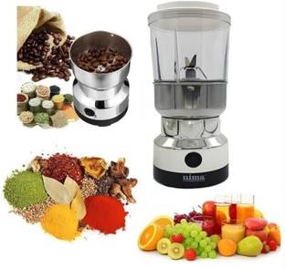 Product Center Nima 2-in-1 Spice & Dry Fruit Mixer Juicer 300 W Juicer Mixer Grinder