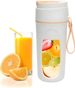 Onshoppy Rechargeable USB Portable Blender, Personal Juicer Cup, for Shakes and Smoothies 25 W Juicer Mixer Grinder