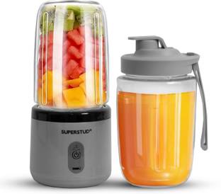 SUPERSTUD Blender Juicer Mixer Rechargeable Portable Smoothie Blender 40 W Mixer Blender