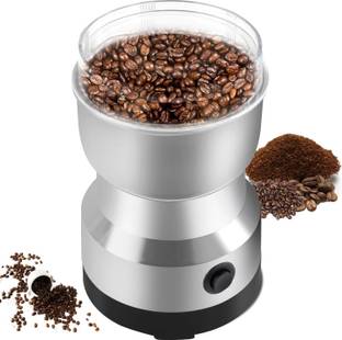 Buyerzone Stainless Steel Multifunctional Electric Grinder & Coffee Maker 150 W Mixer Grinder