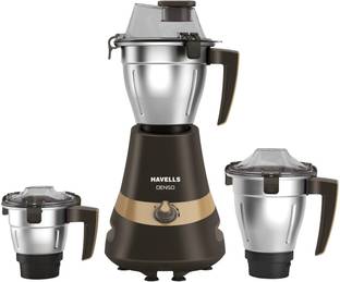HAVELLS Denso 900 W Mixer Grinder (GHFMGEDK090 3 Jars Multico