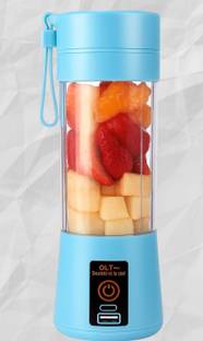 Praaj Portable USB Rechargable juicer mixer blender with 6 sharp blades 40 W Juicer Mixer Grinder