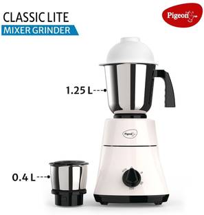 Pigeon Classic Lite 550 W Juicer Mixer Grinder