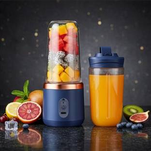 ISIISHAS Portable USB Rechargeable Juicer Blender Mini Smoothie Maker Bottle 500 W Juicer Mixer Grinde...