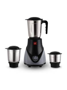 cello Rivo Mix ISI Certified | 3 SS Jars | Powerful Copper Motor 500 W Mixer Grinder