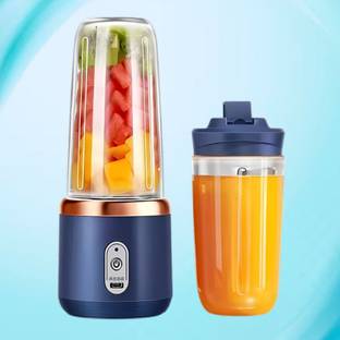 CHU TRADING Portable USB Rechargeable Juicer Blender Mini Smoothie Maker Bottle 105 W Juicer Mixer Gri...