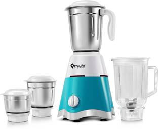 prolife Premium 750 W Mixer Grinder (Ete DLX 4 Jars White & G