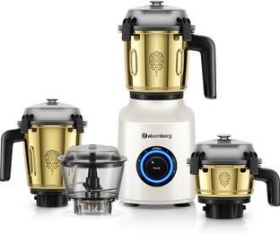 Atomberg Zenova Special Edition|Unique Coarse Mode for Silbatta-like Texture| 550 W Mixer Grinder