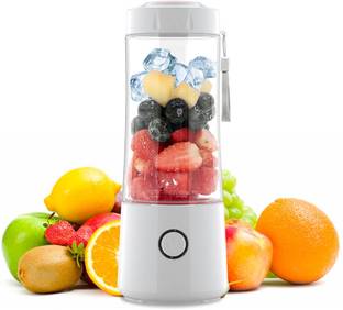 Zinsy Portable Blender,JuicerUSB Rechargeable Mini Personal Juicer,Shakes and,Smoothie 400 W Juicer Mi...