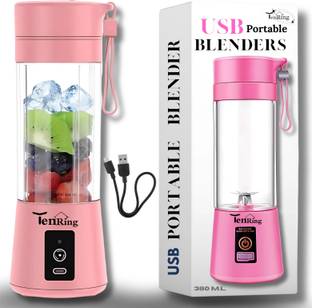 Tenring Personal Blender USB Rechargeable – Portable Smoothie Maker for Shakes 150 W Mixer Blender