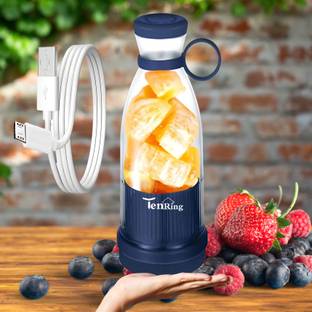 Tenring protein shake bottle, juicer for gym, portable juice maker, mini blender USB 150 W Mixer Blend...
