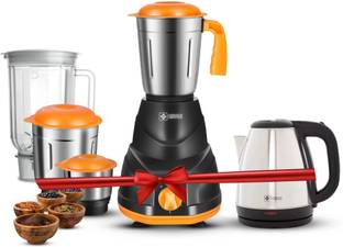 Havok 750 W Mixer Grinder With 1500 W Kettle Combo Offer | 4 Jars | 750 W Juicer Mixer Grinder
